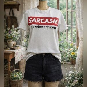 Sarcasm “It’s what I do best” Delta Cotton T-Shirt